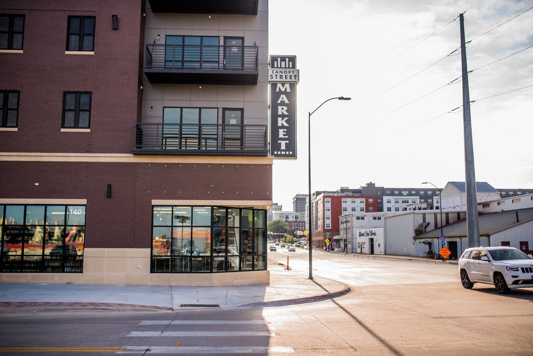 Photo of exterior store on street corner