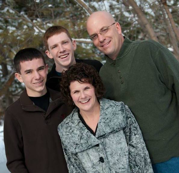 Photo of owner and operator, Jill Moline and family